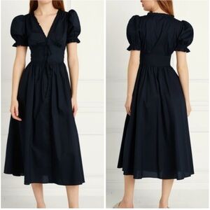 Hill House Black Midi Dress